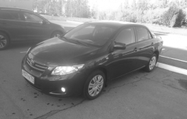 Пополнение в автопарке: Toyota Corolla на газу